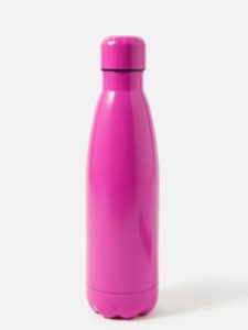 Accessorize pink water bottle