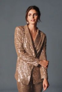 Next Sequin Blazer