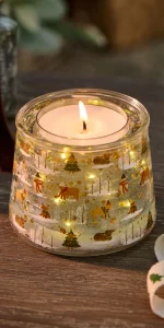 Next - Festive Spice Light Up Christmas Hamish Candle - £10.00 Next - Festive Spice Light Up Christmas Hamish Candle - £10.00