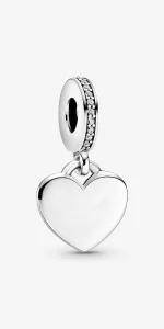 Pandora - Engravable Heart Tag Dangle Charm - £29.00 Pandora - Engravable Heart Tag Dangle Charm - £29.00